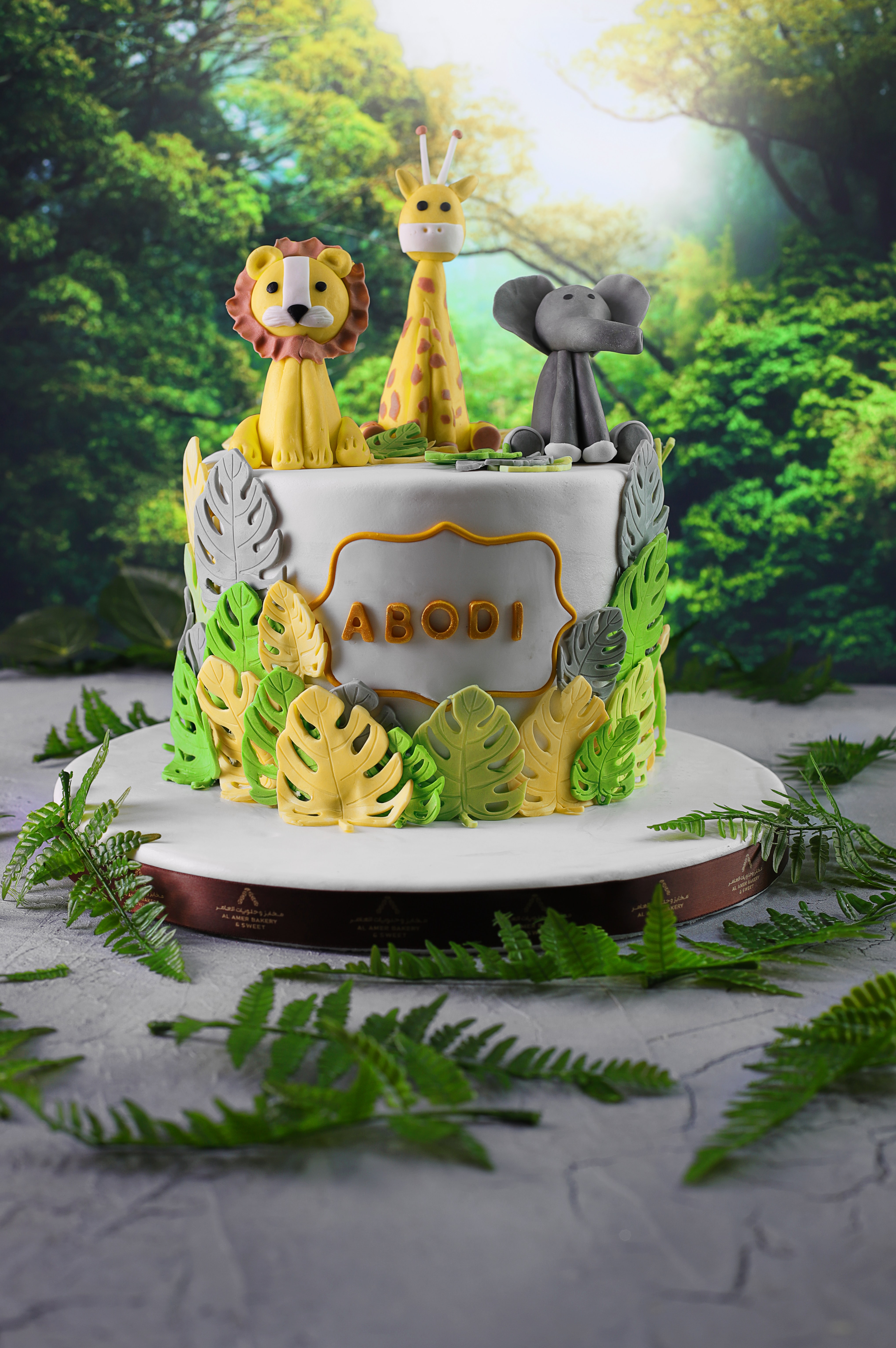 2 Tier Forest Theme Cake – Cakeforestlondon